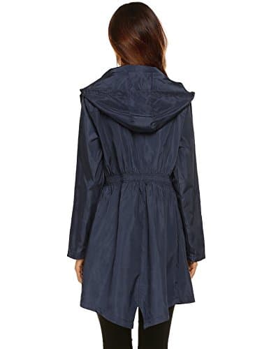 Women's Lightweight Waterproof Rain Jacket