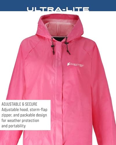 FROGG TOGGS Women's Ultra-lite2 Waterproof Breathable Rain Jacket