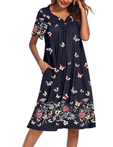 Ekouaer Women's Dress with Pockets
