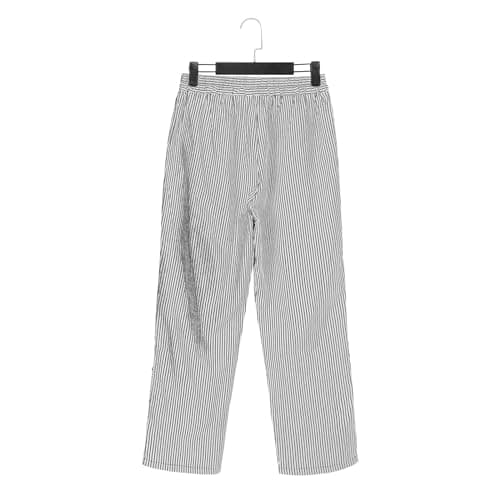 Trendy Women's Casual Linen Pants with Side Buttons and Pockets