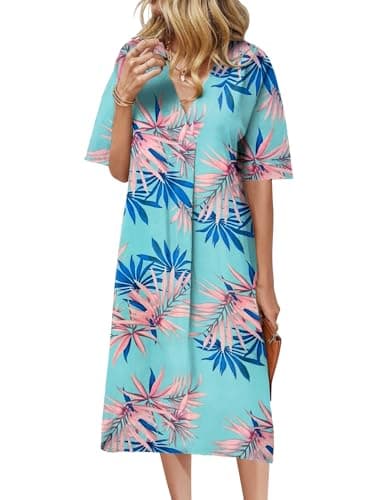 Bloggerlove House Dress with Pockets S-3XL