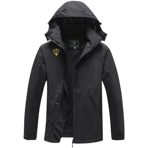 GIISAM Women's Waterproof Lightweight Rain Jacket with Hood