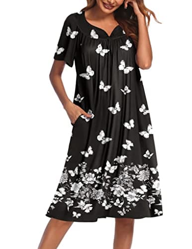 Ekouaer Women's Dress with Pockets