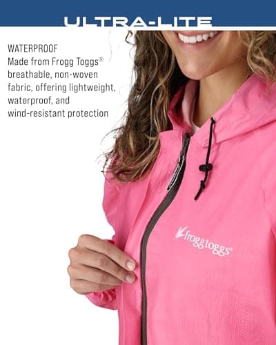 FROGG TOGGS Women's Ultra-lite2 Waterproof Breathable Rain Jacket