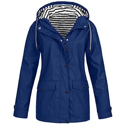 Women's Waterproof Rain Jacket with Hood