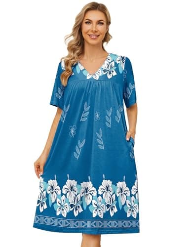 Women's Bloggerlove House Dresses with Pockets