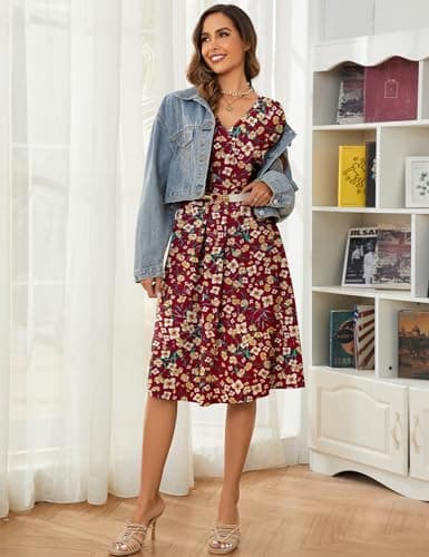 Bloggerlove House Dress with Pockets S-3XL
