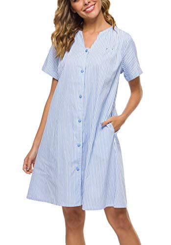 YOZLY Women's Cotton Duster Robe