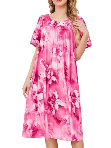 Refined Women's House Dresses with Pockets