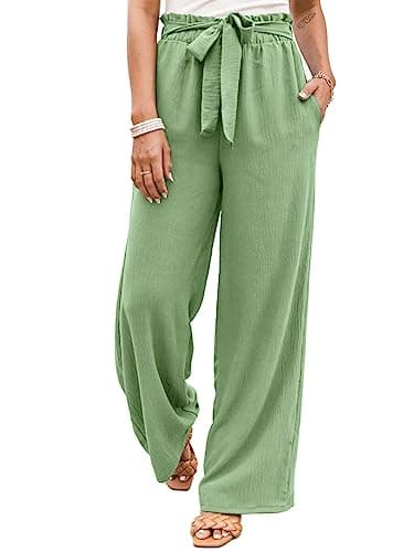 NIMIN High-Waisted Wide Leg Casual Pants for Women