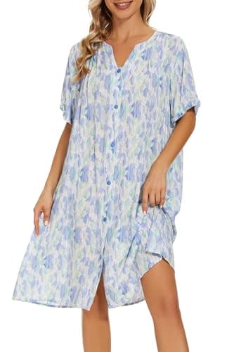 YOZLY Women's Cotton Duster Robe