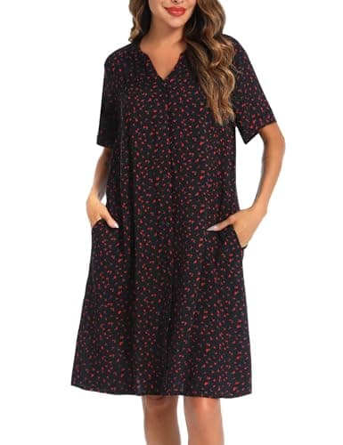 YOZLY Women's Cotton Duster Robe