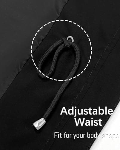 Bloggerlove Women's Lightweight Waterproof Raincoat with Hood Outdoor Windbreaker
