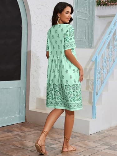 Floral Print Mumu Dress for Women S-3XL