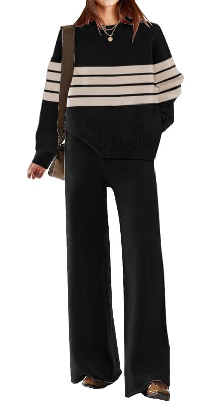 Womens Elegant Knitted Lounge Sets