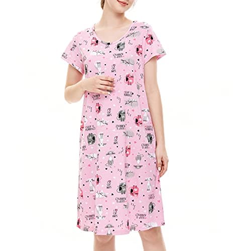 Zando Soft Cotton Night Gowns for Women