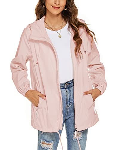 Avoogue Women's Waterproof Rain Jacket