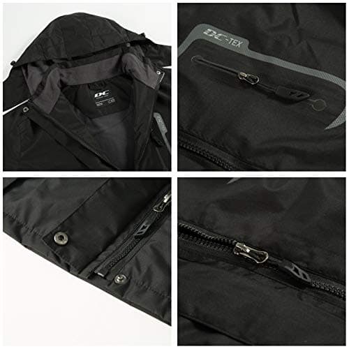 Diamond Candy Lightweight Waterproof Rain Jacket for Women Outdoor Hiking & Skiing