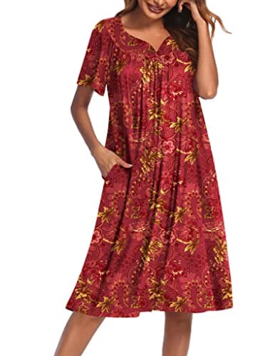 Ekouaer Women's Dress with Pockets