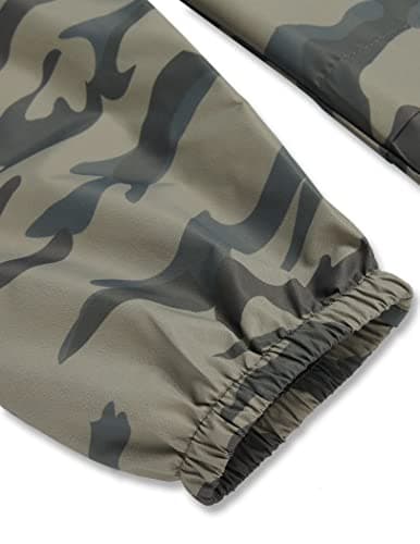 COOFANDY Men's Lightweight Packable Rain Jacket with Hood