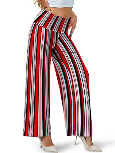 Arolina Women's High Waist Stretchy Wide Leg Palazzo Pants