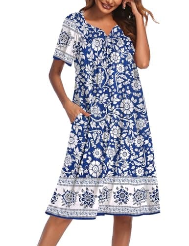 Ekouaer Women's Dress with Pockets