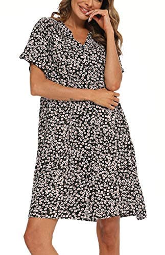 YOZLY Women's Cotton Duster Robe