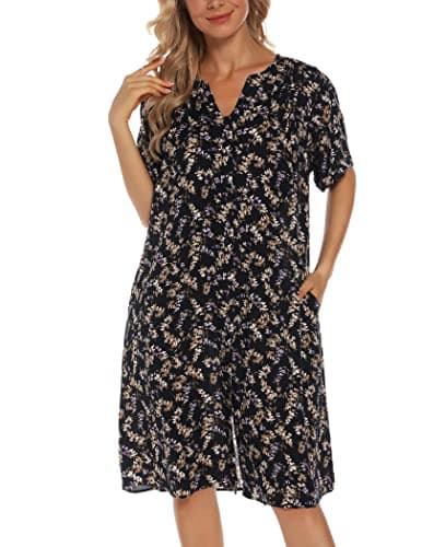 YOZLY Women's Cotton Duster Robe