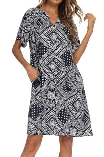YOZLY Women's Cotton Duster Robe