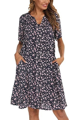 YOZLY Women's Cotton Duster Robe