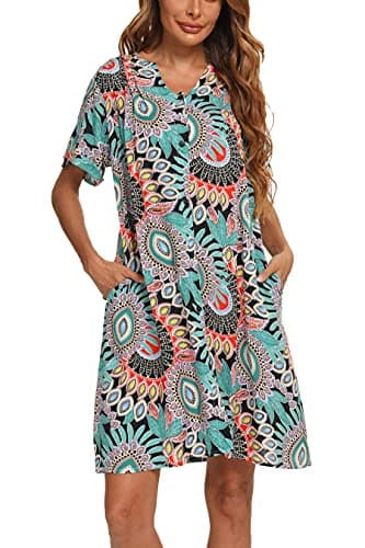 YOZLY Women's Cotton Duster Robe