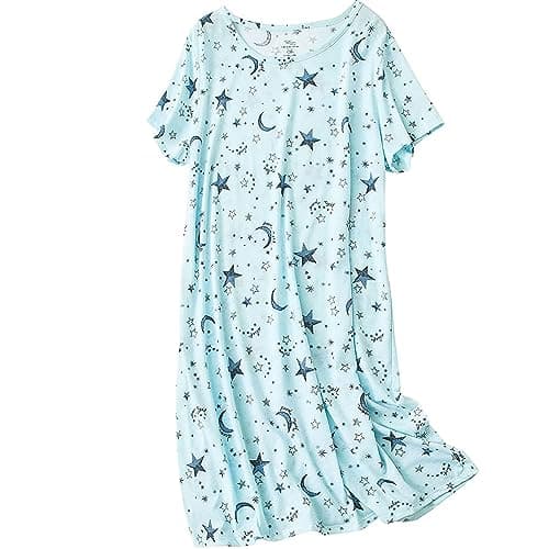 Zando Soft Cotton Night Gowns for Women