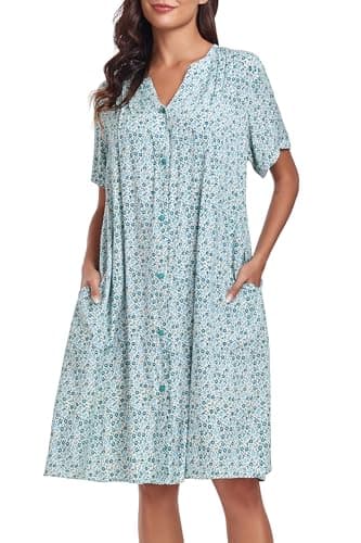 YOZLY Women's Cotton Duster Robe