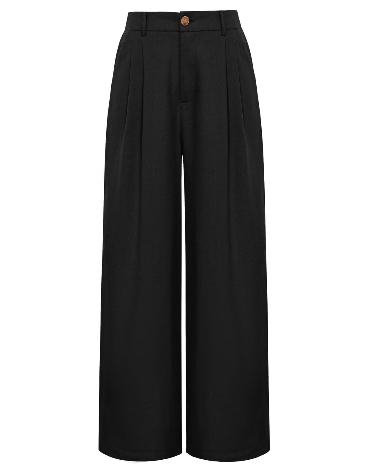 GRACE KARIN Wide Leg Cotton Linen Pants for Women with Pockets