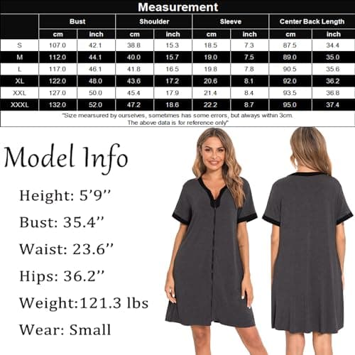 Women's Zipper Front House Coat