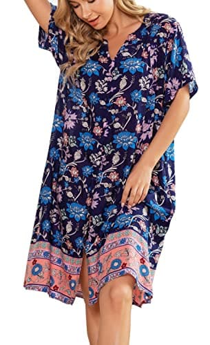 YOZLY Women's Cotton Duster Robe