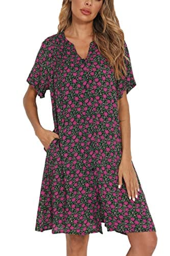 YOZLY Women's Cotton Duster Robe