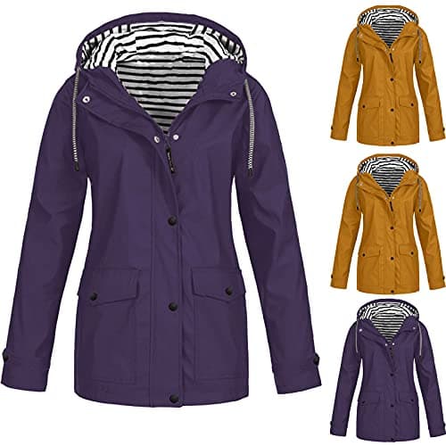Women's Raincoat Outdoor Waterproof Jacket