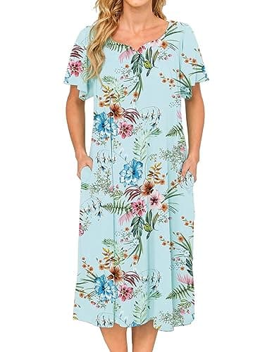 Bloggerlove Women's Mumu Duster Dresses