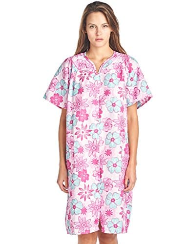 Casual Women's Snaps Front Closure House Dress