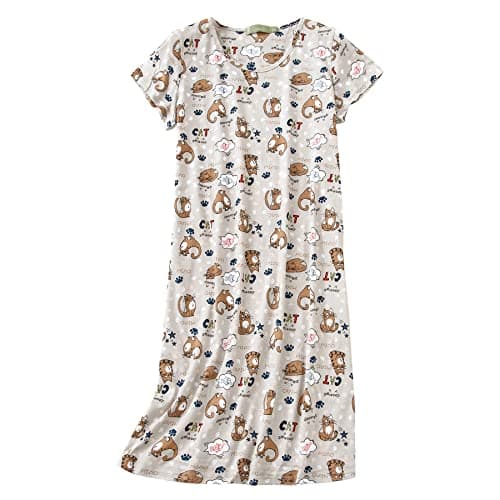 Zando Soft Cotton Night Gowns for Women