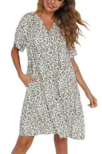 YOZLY Women's Cotton Duster Robe