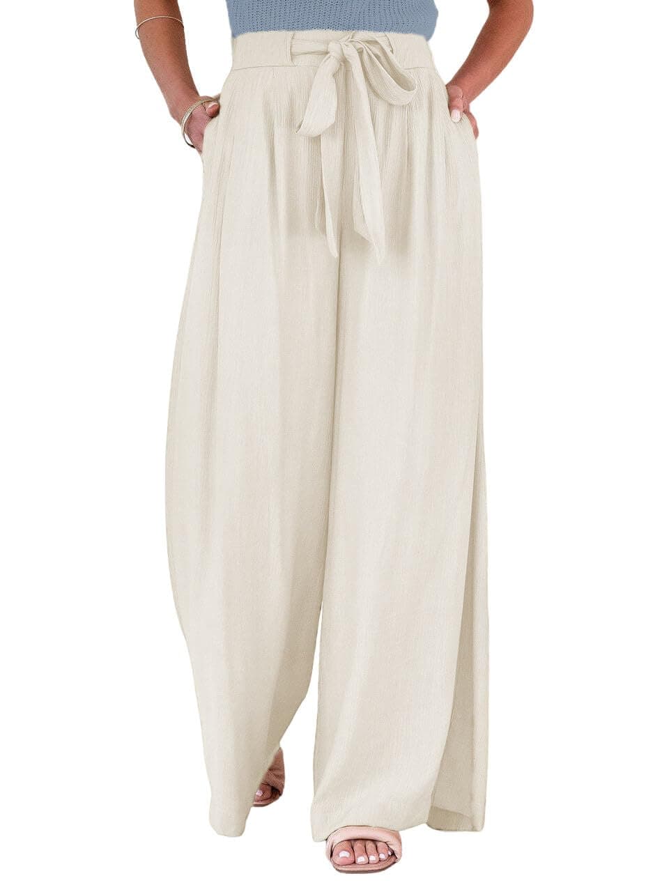 CHARTOU Women's Loose Fit Palazzo Pants