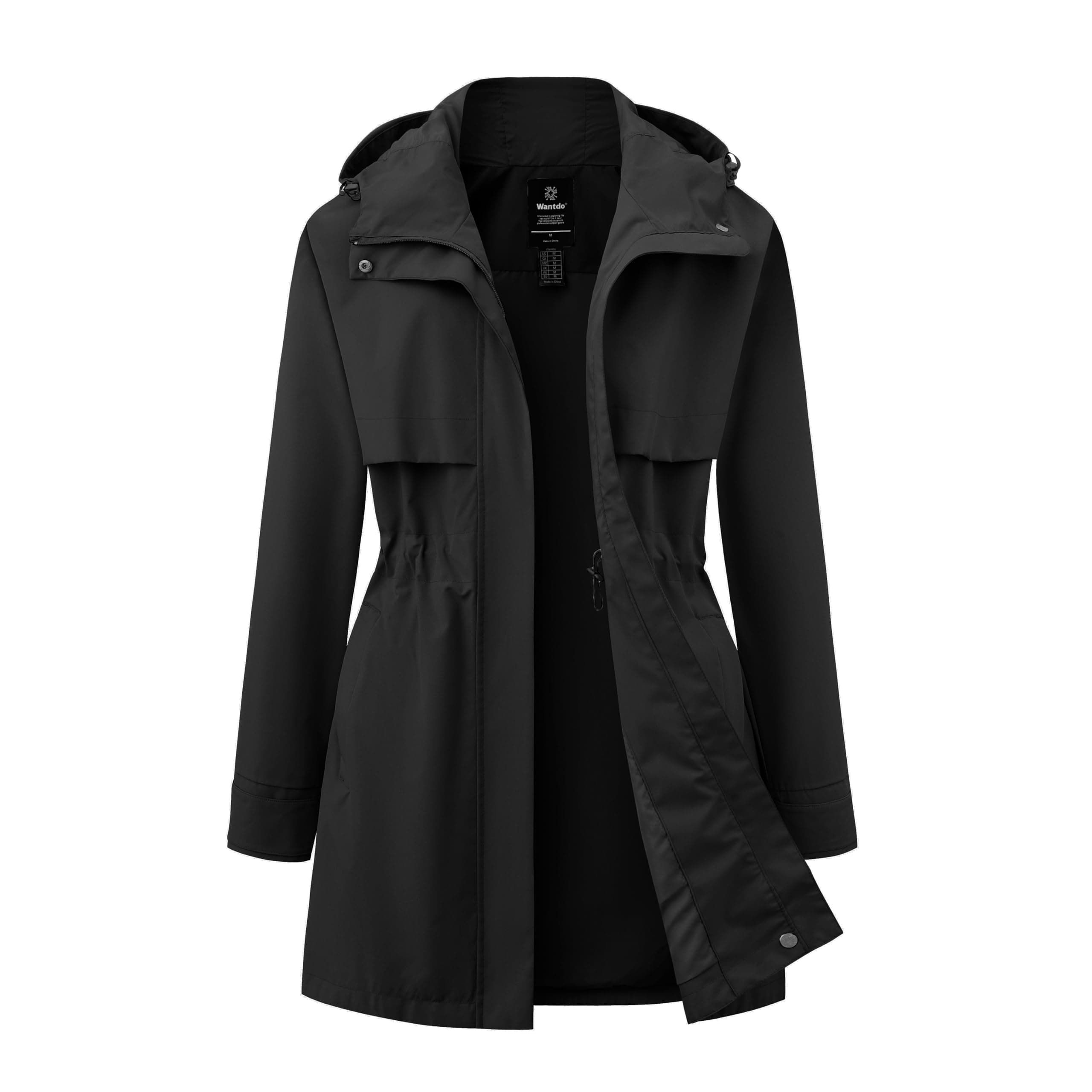 Women's Lightweight Waterproof Rain Jacket with Hood Windbreaker