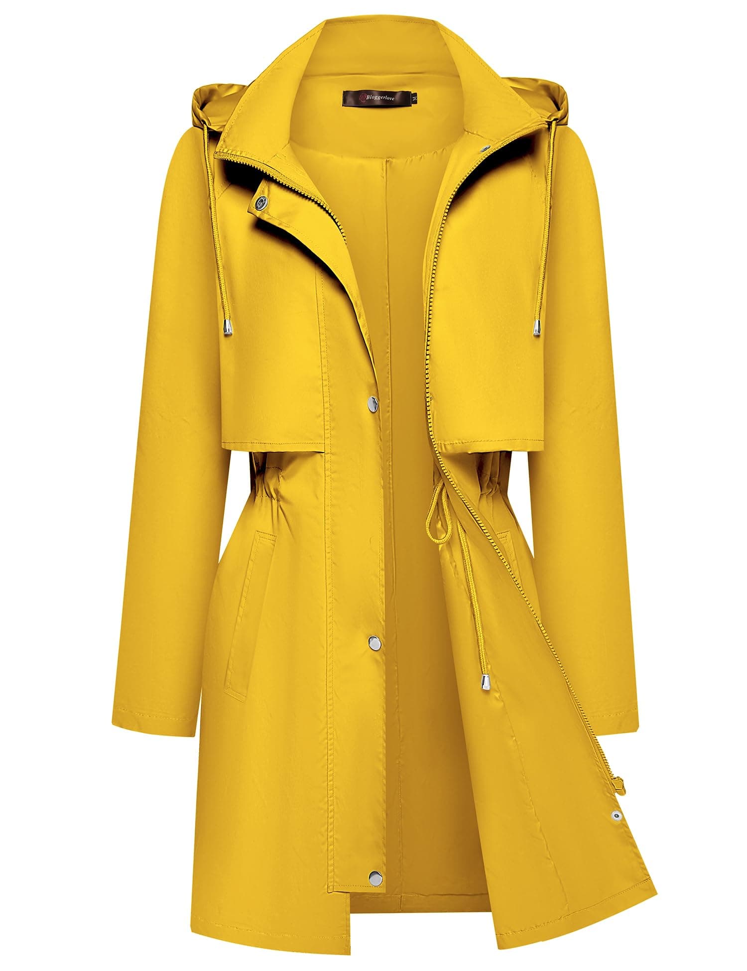 Waterproof Hooded Rain Jacket for Women | Bloggerlove