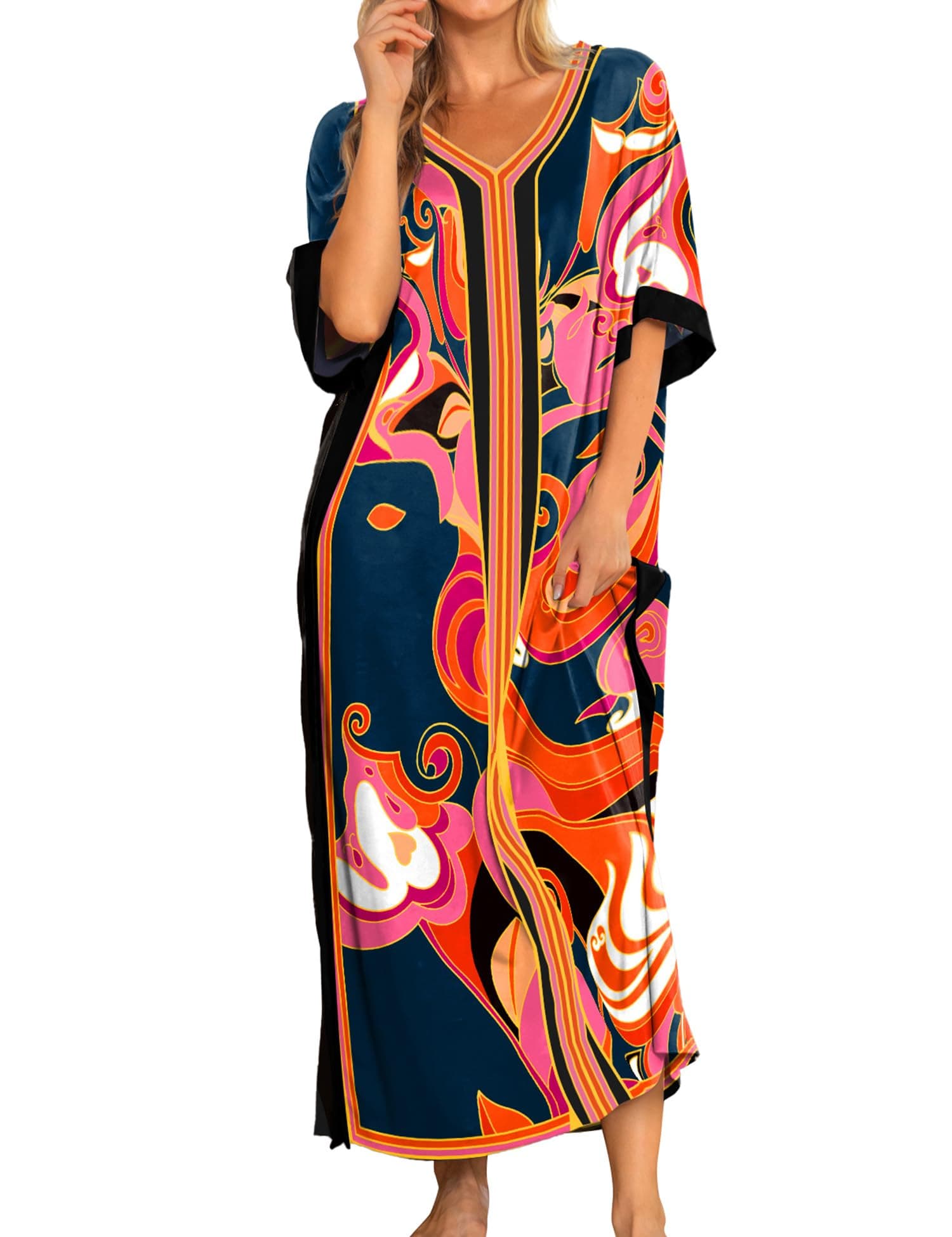 Women Nightgowns Cotton Caftan Sleepwear for Comfortable Night Wear
| Bloggerlove Women Cotton Caftan Nightgowns Ideal for Sleep and Relaxation
| Short Sleeve Women Nightgowns Caftan House Dress Perfect for At-Home Convenience