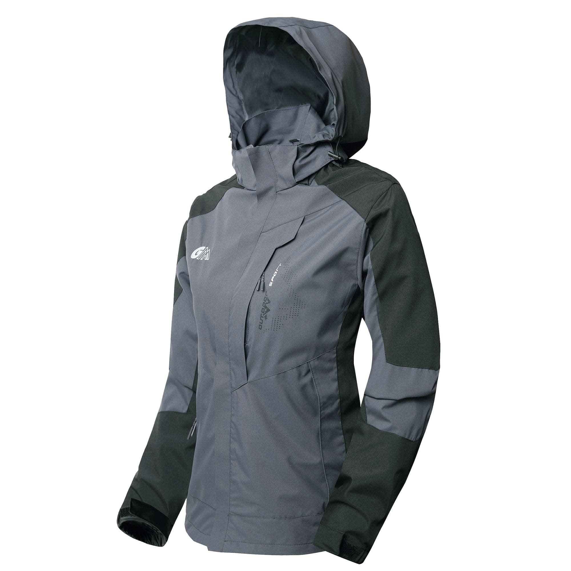 Ginsiom Women's Lightweight Waterproof Rain Jacket with Hood