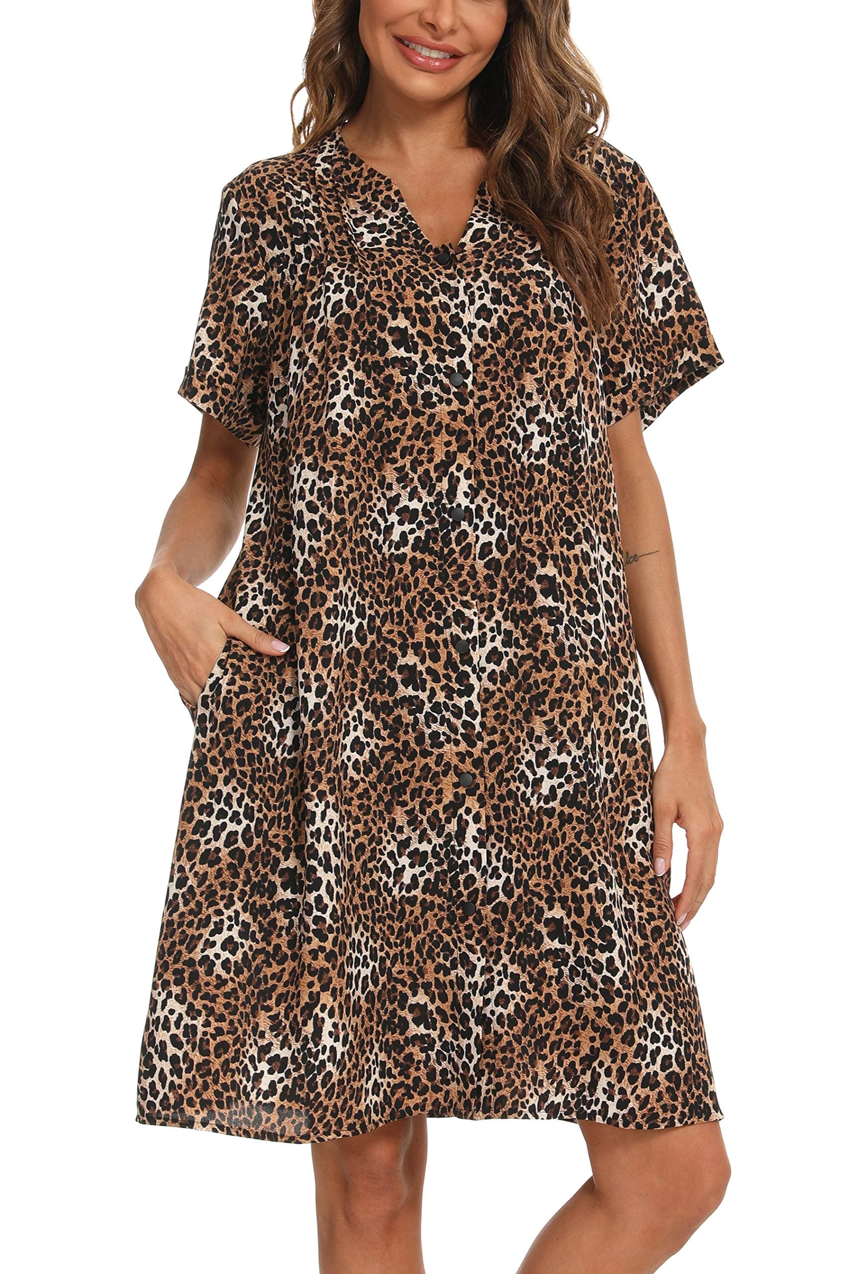 YOZLY Women's Cotton Duster Robe